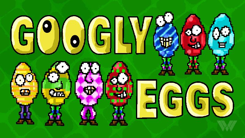 Googly Eggs on the Minecraft Marketplace by Wandering Wizards