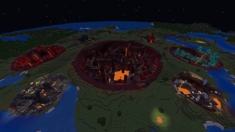 Nether in the Overworld by Lifeboat