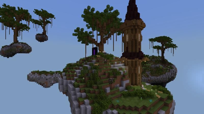 Skyblock Skye Town by Waypoint Studios