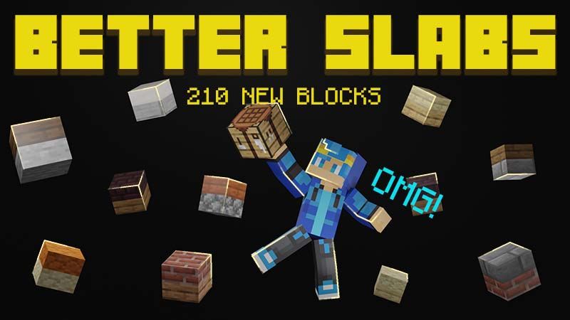 Better Slabs on the Minecraft Marketplace by Mine-North Better Slabs on the Minecraft Marketplace by Mine-North