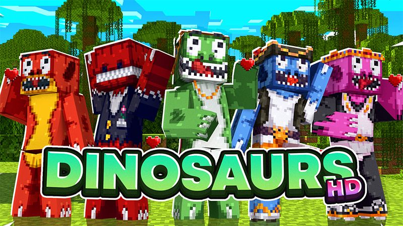 Dinosaurs HD on the Minecraft Marketplace by AquaStudio Dinosaurs HD on the Minecraft Marketplace by AquaStudio