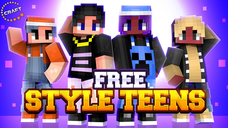 Free Style Teens on the Minecraft Marketplace by The Craft Stars Free Style Teens on the Minecraft Marketplace by The Craft Stars