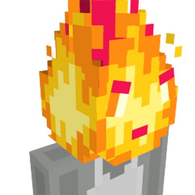 Burning Head on the Minecraft Marketplace by Glorious Studios