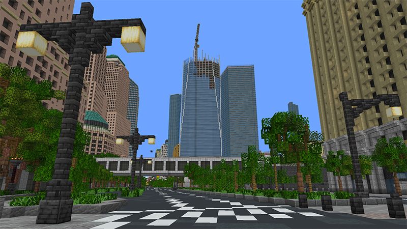 NYC Lower Manhattan by Razzleberries