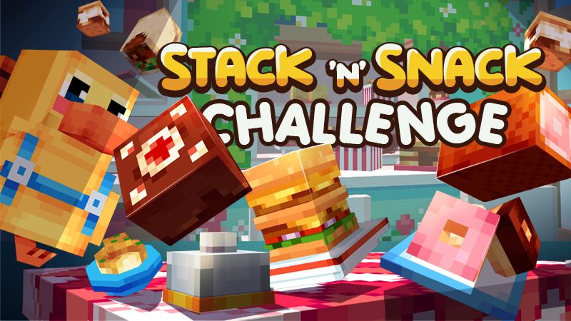 Stack n Snack Challenge on the Minecraft Marketplace by Humblebright Studio Stack n Snack Challenge on the Minecraft Marketplace by Humblebright Studio