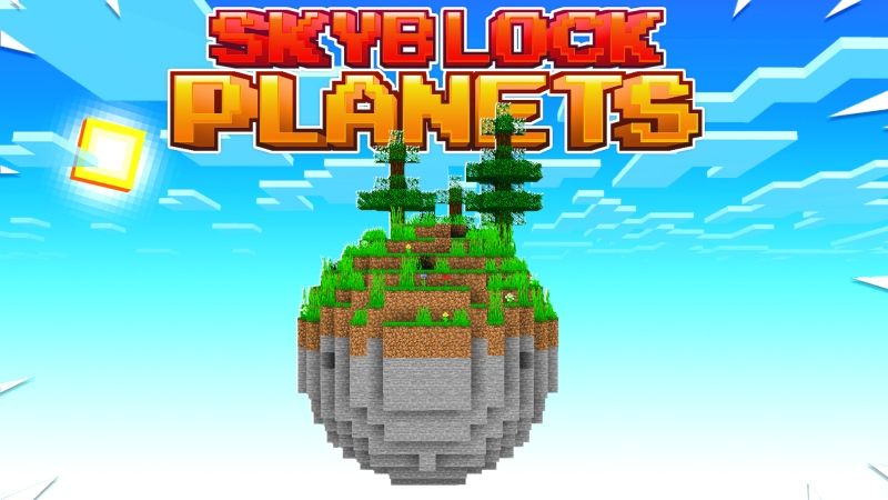 Skyblock Planets on the Minecraft Marketplace by Fall Studios Skyblock Planets on the Minecraft Marketplace by Fall Studios