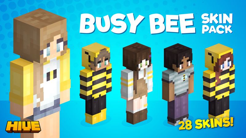 Busy Bee Skin Pack