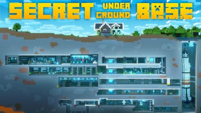 Secret Underground Base on the Minecraft Marketplace by Cubed Creations