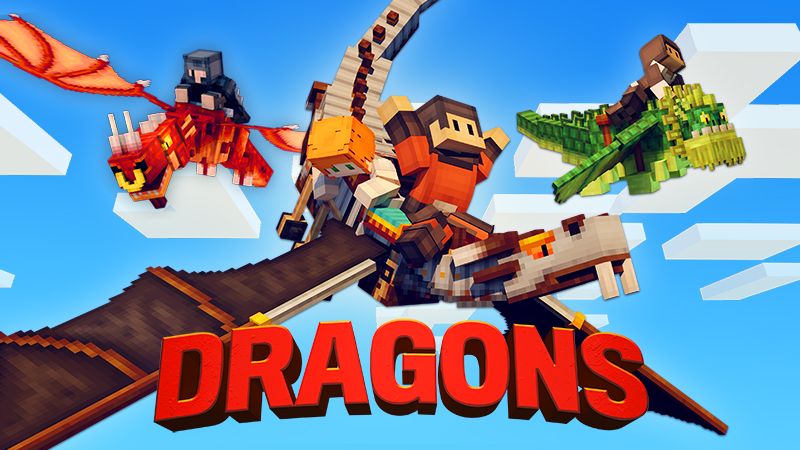 Dragons on the Minecraft Marketplace by InPvP Dragons on the Minecraft Marketplace by InPvP
