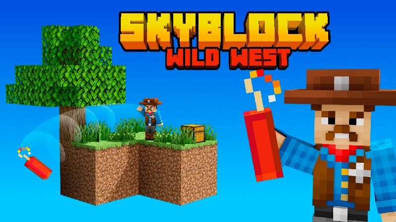 Skyblock Wild West on the Minecraft Marketplace by VoxelBlocks Skyblock Wild West on the Minecraft Marketplace by VoxelBlocks