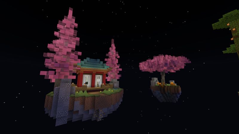 Sakura Skyblock by Pixelusion