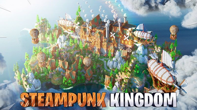 Steampunk Kingdom on the Minecraft Marketplace by Street Studios