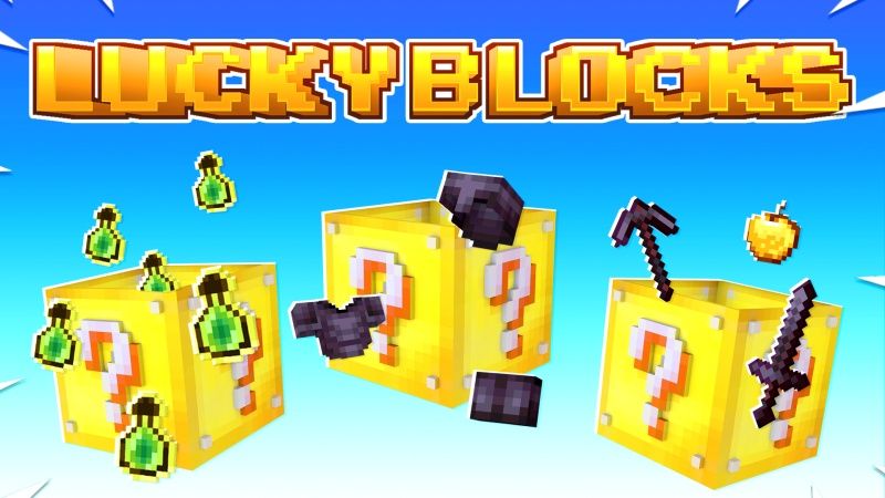 Lucky Blocks on the Minecraft Marketplace by Fall Studios Lucky Blocks on the Minecraft Marketplace by Fall Studios