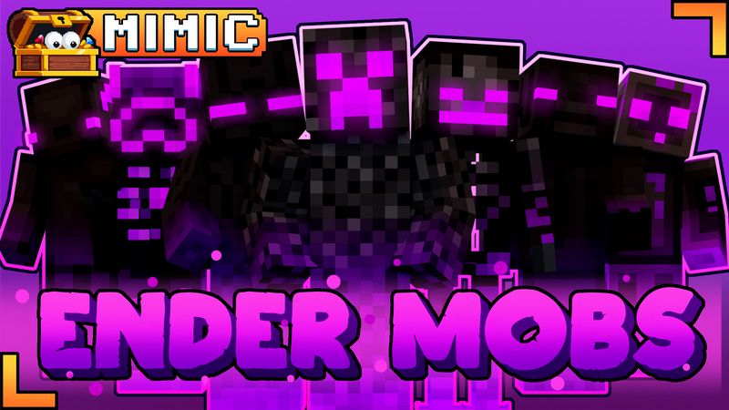 Ender axolotl Minecraft Mob Skin