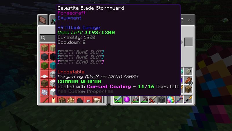 FORGECRAFT: WEAPONS & TOOLS ADD-ON! by Chunklabs