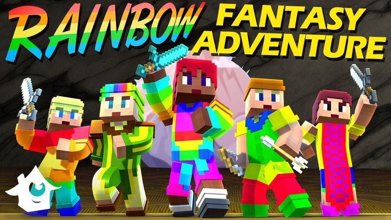 Rainbow Fantasy Adventure on the Minecraft Marketplace by House of How Rainbow Fantasy Adventure on the Minecraft Marketplace by House of How