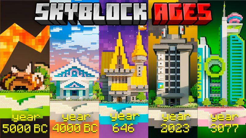 Skyblock Ages on the Minecraft Marketplace by Team VoidFeather Skyblock Ages on the Minecraft Marketplace by Team VoidFeather