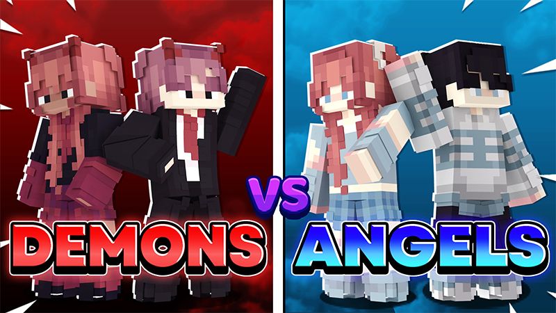 Angels vs Demons on the Minecraft Marketplace by AquaStudio