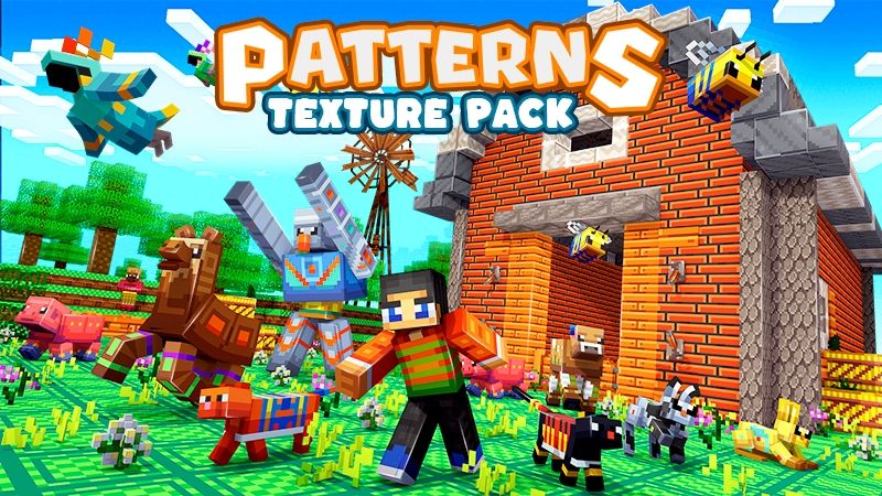 Patterns Texture Pack on the Minecraft Marketplace by Giggle Block Studios