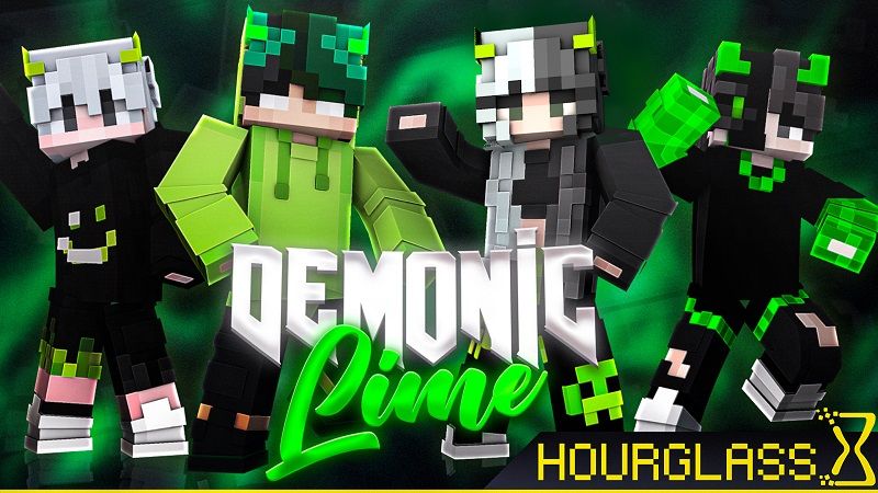 Demonic Lime on the Minecraft Marketplace by Hourglass Studios Demonic Lime on the Minecraft Marketplace by Hourglass Studios