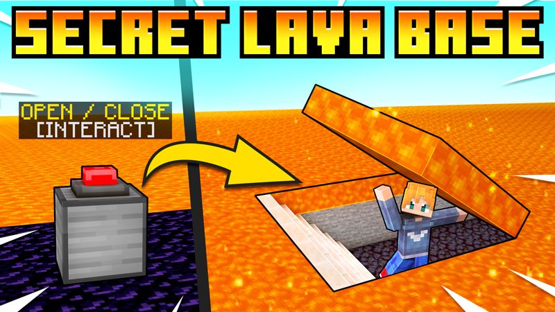 Secret Lava Base on the Minecraft Marketplace by The Craft Stars