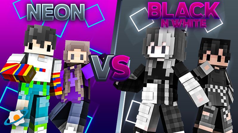 Neon vs Black and White