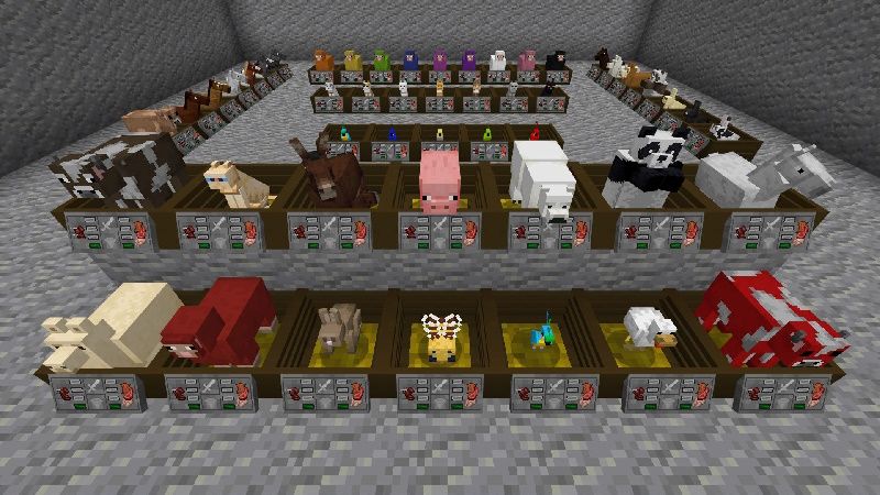 Mob Farm in a Block Add-On by EduElfie