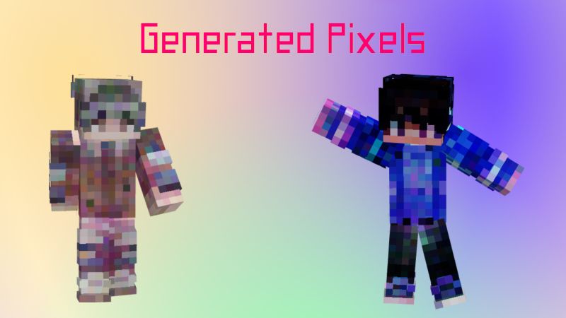 Generated Pixels on the Minecraft Marketplace by Azerus Team