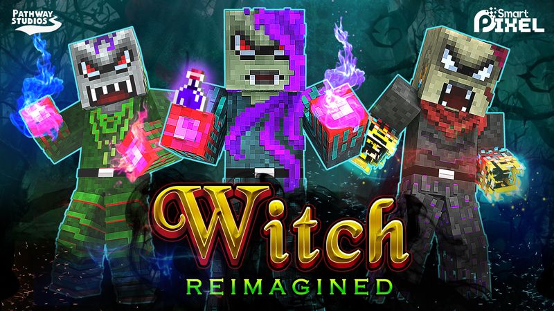 Witch Reimagined on the Minecraft Marketplace by Pathway Studios Witch Reimagined on the Minecraft Marketplace by Pathway Studios