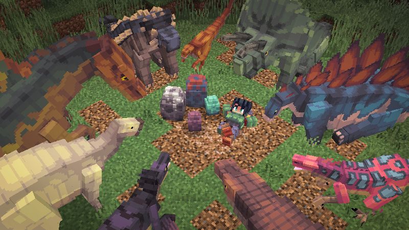 Dinosaurs Add-On 3.0 by Pixelbiester