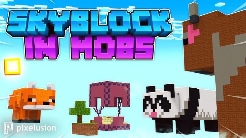 Skyblock in Mobs on the Minecraft Marketplace by Pixelusion Skyblock in Mobs on the Minecraft Marketplace by Pixelusion