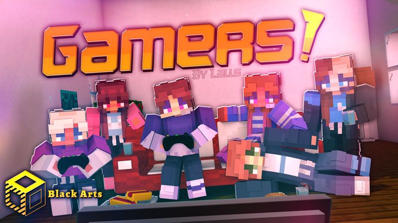 Gamers on the Minecraft Marketplace by Black Arts Studios Gamers on the Minecraft Marketplace by Black Arts Studios