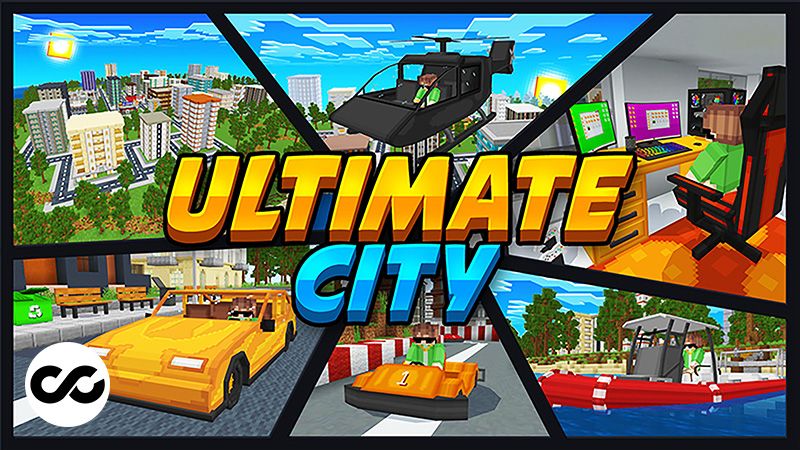Ultimate City on the Minecraft Marketplace by Chillcraft