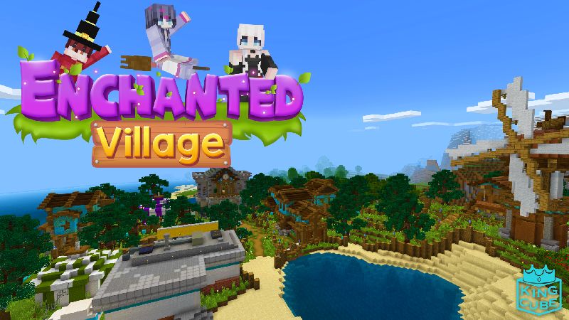 Enchanted Village on the Minecraft Marketplace by King Cube Enchanted Village on the Minecraft Marketplace by King Cube