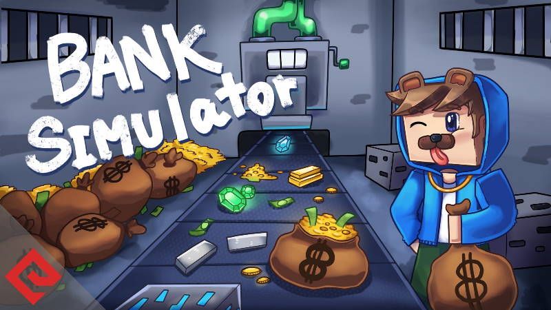 Bank Simulator on the Minecraft Marketplace by RareLoot Bank Simulator on the Minecraft Marketplace by RareLoot