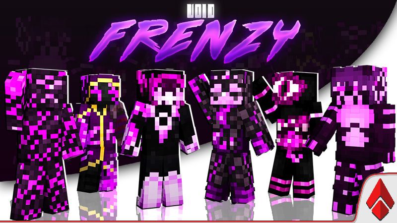 Purple end sculk phantom Minecraft Mob Skin