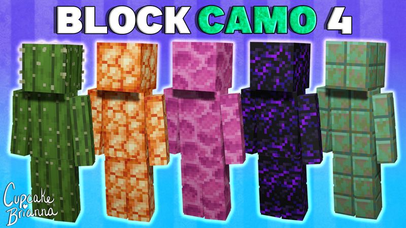 Block Camo 4 HD Skin Pack on the Minecraft Marketplace by CupcakeBrianna