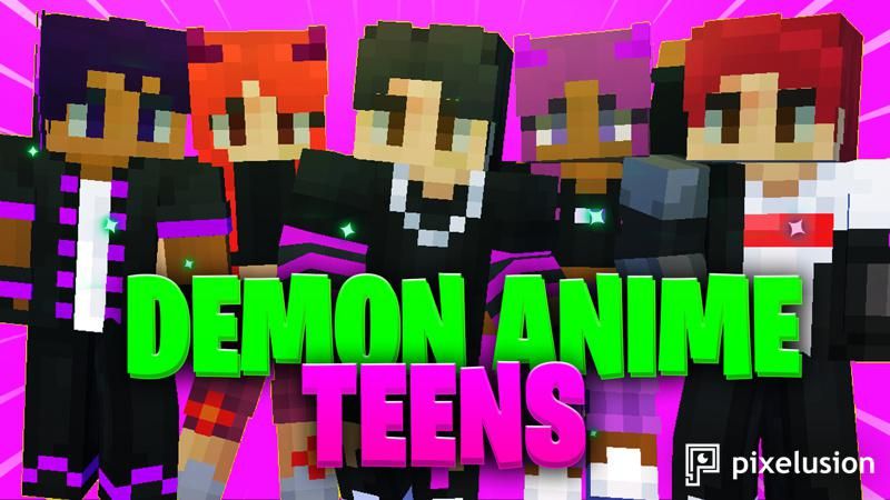 Demon Anime Teens on the Minecraft Marketplace by Pixelusion Demon Anime Teens on the Minecraft Marketplace by Pixelusion