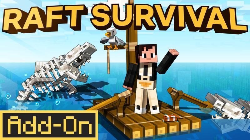 Raft Survival AddOn on the Minecraft Marketplace by Cubed Creations