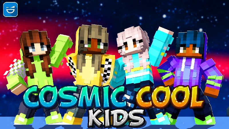 Cosmic Cool Kids on the Minecraft Marketplace by Giggle Block Studios Cosmic Cool Kids on the Minecraft Marketplace by Giggle Block Studios