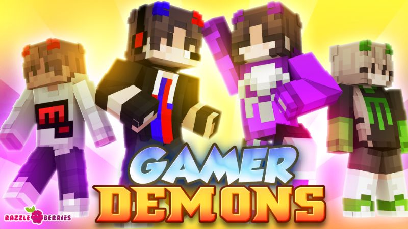 Gamer Demons on the Minecraft Marketplace by Razzleberries