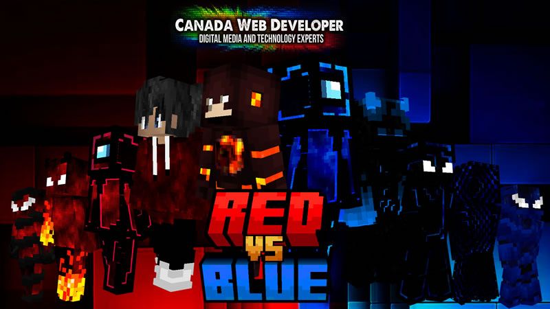 RED VS BLUE on the Minecraft Marketplace by CanadaWebDeveloper