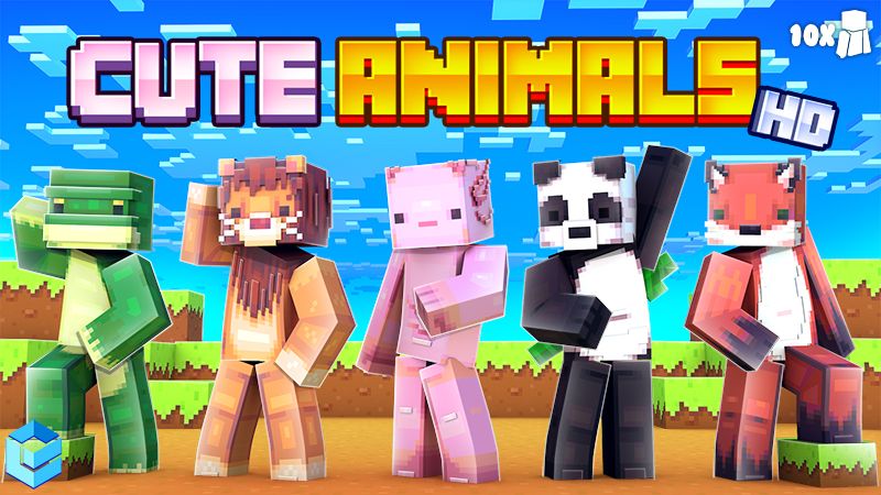 Cute Animals HD on the Minecraft Marketplace by Entity Builds Cute Animals HD on the Minecraft Marketplace by Entity Builds