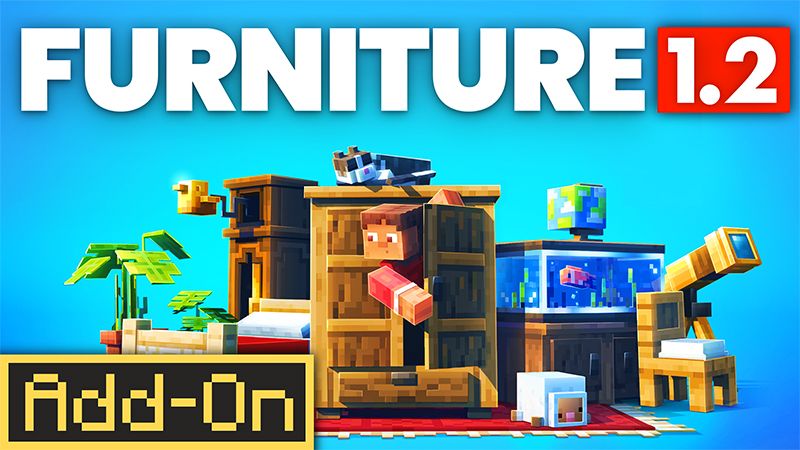 FURNITURE AddOn on the Minecraft Marketplace by XP GAMES