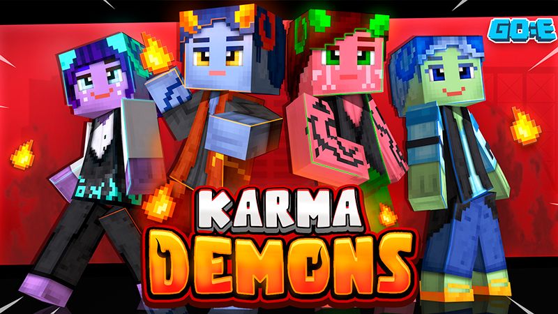 Karma Demons on the Minecraft Marketplace by GoE-Craft Karma Demons on the Minecraft Marketplace by GoE-Craft