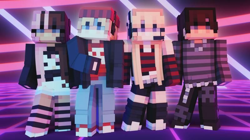 Emo Gamer Teens on the Minecraft Marketplace by Sapix