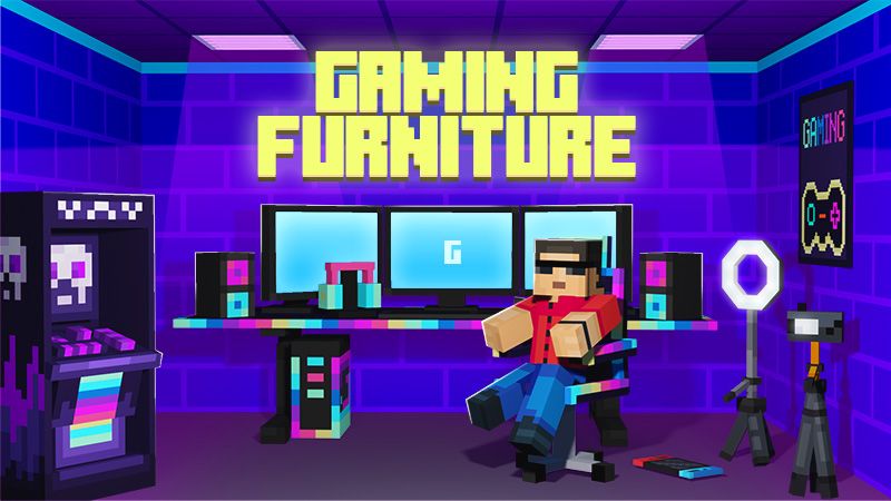 Gaming Furniture on the Minecraft Marketplace by Mine-North Gaming Furniture on the Minecraft Marketplace by Mine-North