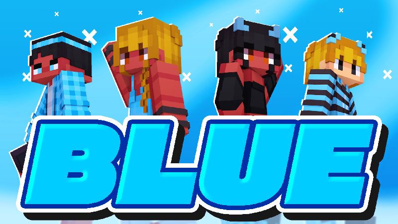 BLUE on the Minecraft Marketplace by Pickaxe Studios BLUE on the Minecraft Marketplace by Pickaxe Studios