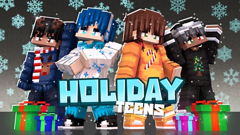 Holiday Teens on the Minecraft Marketplace by The Lucky Petals
