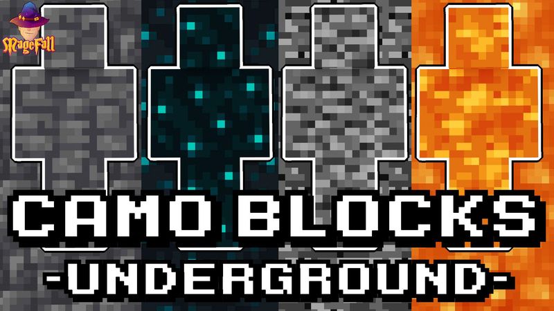 Camo Blocks Underground on the Minecraft Marketplace by Magefall